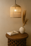 Handmade Malawi Rattan Pendant Light